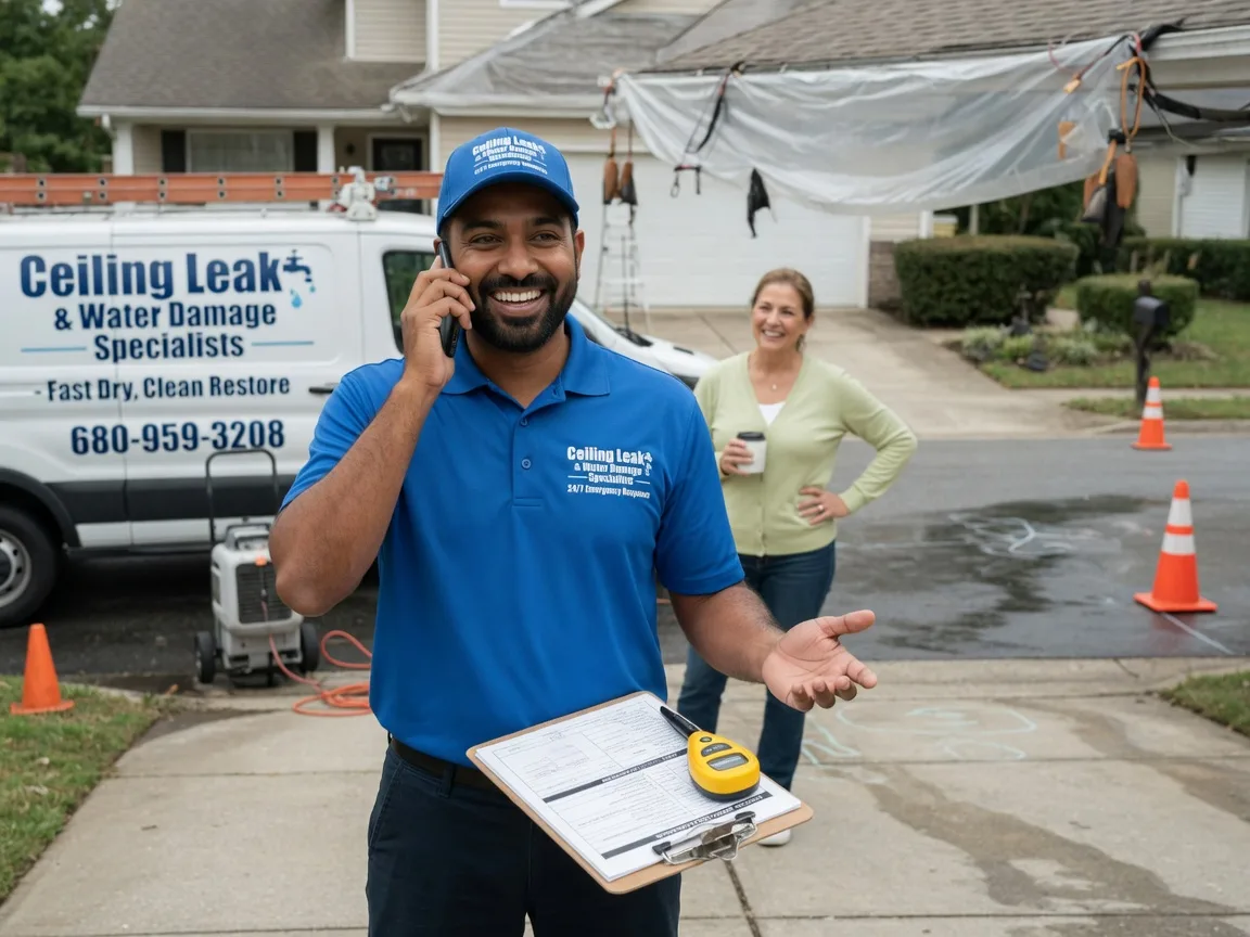 Ceiling Leak Cleanup Saint Francis, KY FAQs